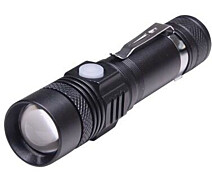 Придбати - ліхтарик  Ліхтар Solight WN33 LED flash light 400lm, focus, USB