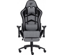 Придбати - офісне крісло  Крісло геймерське GT Racer X-2534-F Fabric Gray/Black Suede
