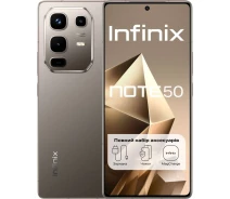 Придбати - мобільний телефон і смартфон  Infinix Note 50 8/256Gb Titanium Grey (X6858)