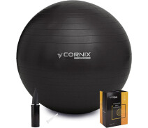 Придбати - фітбол  Фітбол Cornix 55см Anti-Burst XR-0014 Black