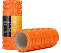 Придбати - масажний валик  Масажний ролик Cornix EVA 33x14см XR-0033 Orange