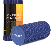 Придбати - масажний валик  Масажний ролик Cornix EVA+ 30 x 15 см (валик, роллер) XR-0299 Navy Blue