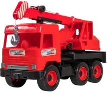 Придбати - машинку, техніка ігрова  Машинка Tigres "Middle truck" кран (червоний) в коробці (39487)