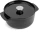 Придбати - кастрюлю та казан  Каструля KitchenAid чавунна з кришкою KitchenAid, 22 см, 3,3 л, чорна (CC006058-001)