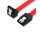 Придбати -  Кабель SATA 3.0 7pin F/F 0.5м Vention KDDRD L-коннектор Red