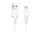 Придбати -  Кабель (провід) для заряджання смартфона/телефону USB Hoco X20 lighting 2м Білий (10284)