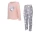 Придбати - жіночу піжаму  Жіноча піжама Lesko Mickey Mouse Pink + Gray M костюм для дому теплий