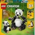 Конструктор LEGO® Creator Дикі тварини: пандові (31165)