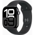 Apple Watch Series 10 GPS 46mm Jet Black Aluminium Case with Black Sport Band - S/M (MWWP3QH/A)