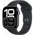 Apple Watch Series 10 GPS 46mm Jet Black Aluminium Case with Black Sport Band - M/L (MWWQ3QH/A)