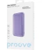 Фото № 3 Power Bank Proove Vibe Energy  Magnetic & Wireless 20W 10000mAh purple