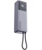Фото № 3 Power Bank Xiaomi 10000mAh 165W Integrated Cable (BHR9361GL) сірий