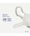 Фото № 3 Пустушка силіконова Difrax Dental 0-6 міс, Ice (799 Ice)