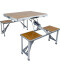 Фото № 1 Стіл Bo-Camp Bamboo Brown/Silver (1404800)