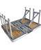 Фото № 4 Стіл Bo-Camp Bamboo Brown/Silver (1404800)