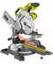 Фото № 1 Пила торцювання Ryobi EMS254L з протяжкою (5133001202)
