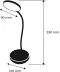 Фото № 6 Лампа настільна з акумулятором EUROLAMP SMART 3W 1200mAh 2700-6000K USB-C
