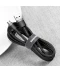 Фото № 10 Кабель Baseus Cafule Cable USB to Micro 2.4A 1m Gray/Black (CAMKLF-BG1)