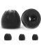 Фото № 1 Амбюшури Knowledge Zenith Silicone eartips (90403039) Black (3 pairs)