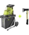 Фото № 1 Садовий подрібнювач акумуляторний Ryobi RY36SHX40-0, 36В MAX POWER, 40мм без АКБ та ЗП (5133005451)