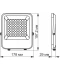 Фото № 3 Прожектор VIDEX PREMIUM 30W 5000K 220V день-ніч (VL-F2-305g-N)