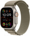 Фото № 2 Смарт-годинник Apple Watch Ultra 2 GPS + Cellular, 49mm Titanium Case with Olive Alpine Loop - Small (MREX3UL/A)