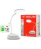Фото № 2 Акумуляторна настільна LED лампа TITANUM 7W (2 АКБ *1200mAh) (TLTF-022G) сіра