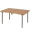 Фото № 2 Стіл Bo-Camp Southwark 60x40cm Bamboo Brown (1404644)