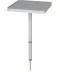 Фото № 1 Стіл Bo-Camp Peg Table 26x26cm Grey (1402722)	