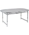 Фото № 1 Стіл Bo-Camp Premium Oval1 50x80cm Grey (1404405)