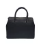 Фото № 2 Жіноча шкіряна сумка Italian fabric bags +1426 black