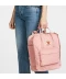 Фото № 3 Рюкзак Fjallraven Kanken Classic рожевий стильний рюкзак тренд цього року тканину із захистом від води