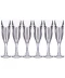 Фото № 2 Набір фужерів для шампанського скляних Bohemia SAFARI 150 мл 6 шт (8476)