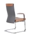 Фото № 5 Крісло для офісу, для конференц-залів Jeff CF Brown/Dark Grey AMF Хром/Коричневий/Темно-сірий (сталь/екошкіра Nano) (546958)