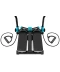 Фото № 4 Степпер Hop-Sport HS-045S Slim голубой (5902308222892)