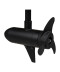 Фото № 9 Човновий електромотор Haswing Cayman B 55Lbs GPS чорний 12В носовий