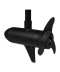 Фото № 17 Човновий електромотор Haswing Cayman B 55Lbs GPS чорний 12В носовий