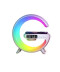 Фото № 1 Ночник RGB 3в1 + Bluetooth колонка та бездротова зарядка G63 Smart Small White (020682)