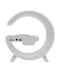 Фото № 3 Ночник RGB 3в1 + Bluetooth колонка та бездротова зарядка G63 Smart Small White (020682)