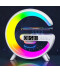 Фото № 6 Ночник RGB 3в1 + Bluetooth колонка та бездротова зарядка G63 Smart Small White (020682)