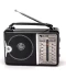 Фото № 1 Всехвильовий радіоприймач Golon RX-606 AC Black (2_000869)