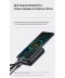 Фото № 5 Портативна батарея повербанк Power Bank USB батарея універсальна УМБ із вбудованими подвійними кабелями 10000 мАг 22,5 Вт Usams CD186 Black