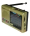 Фото № 3 Радіоприймач колонка MP3 колонка USB Golon RX-6622 з ремінцем золотистий