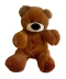 Фото № 2 М'яка іграшка ведмедик Бублик Alina 70 см Коричневий