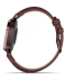 Фото № 8 Смарт-годинник Garmin Lily 2 Dark Bronze with Mulberry Leather Band () 1.0" (240x201) Liquid Crystal / Bluetooth / GPS Connect / до 5 днів / 5 ATM / 35.4 х 35.4 х 10.1 мм, 21.4 г / бронзовий