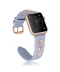 Фото № 1 Ремінець Leather Rock Star для Apple Watch 42/44mm (lilac)