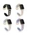 Фото № 2 Ремінець Leather Rock Star для Apple Watch 42/44mm (lilac)