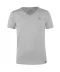 Фото № 1 Футболка Firetrap Striding V Neck Grey Marl S