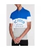 Фото № 2 Поло Pierre Cardin Cut and Sew Printed Cobalt/Wht/Gry L