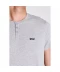 Фото № 4 Футболка Lee Cooper Essentials 3 Button Grey Marl M
